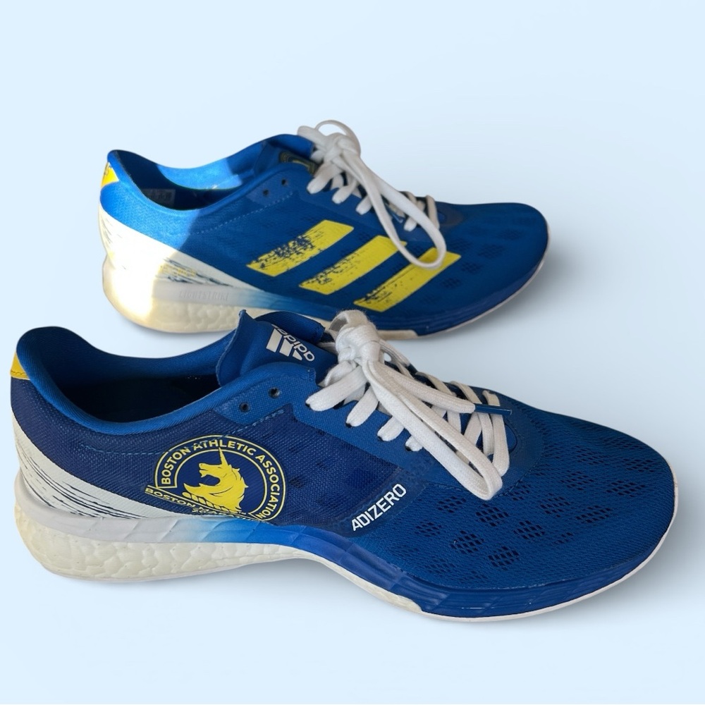 Adidas Adizero Boston 7 2021 Boston Marathon Edition Running Sneakers size 7.5 - Picture 2 of 9